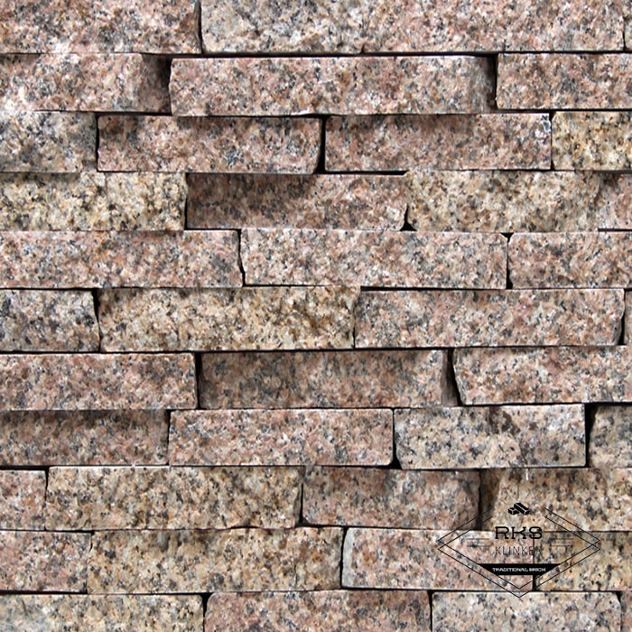 Фасадный камень Горбушка (лапша) — Гранит Жельтау в Симферополе